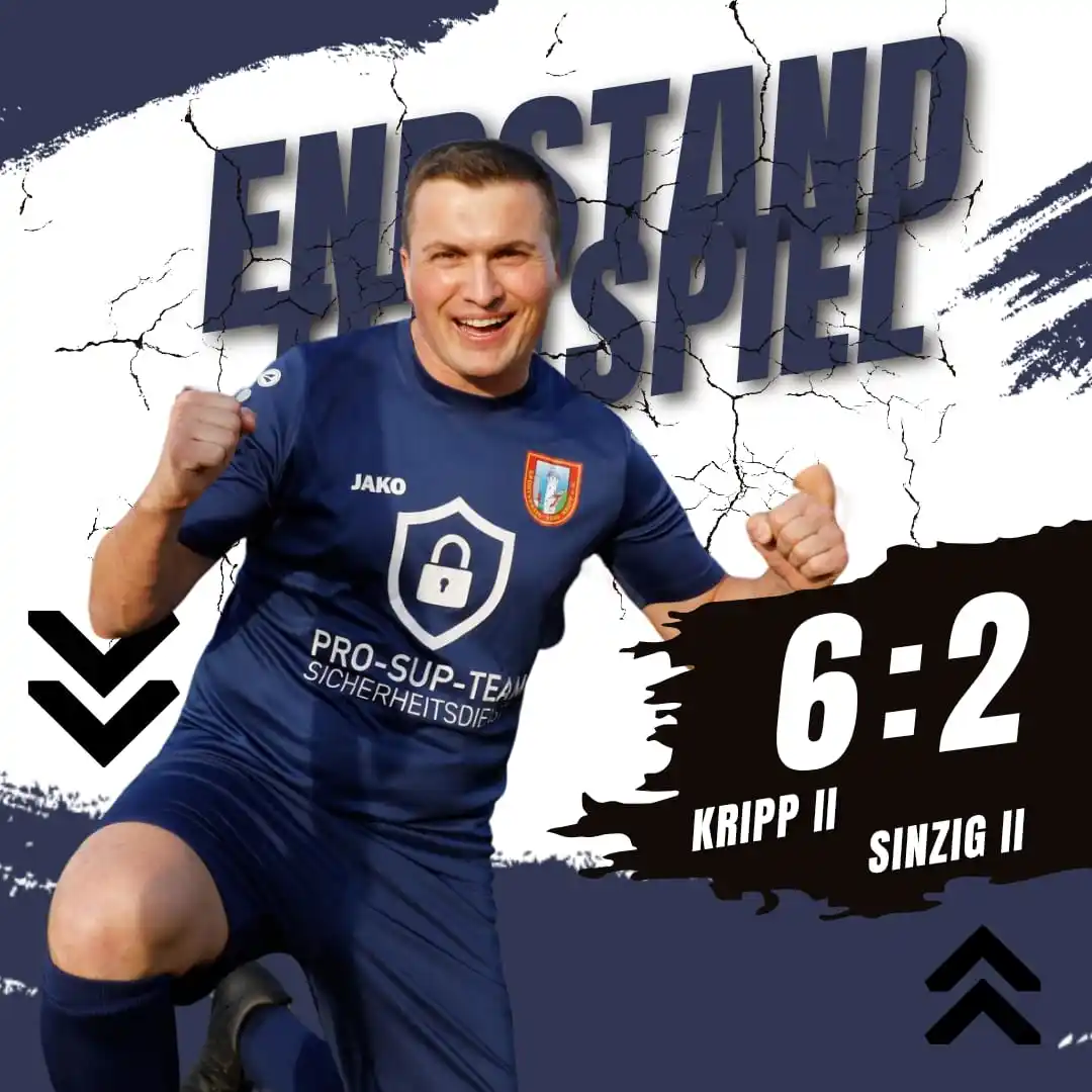 Image from Sportverein 1946 Kripp e.V.: Unsere zweite Mannschaft bleibt in der Erfolgsspur! Auch im dritten Te...