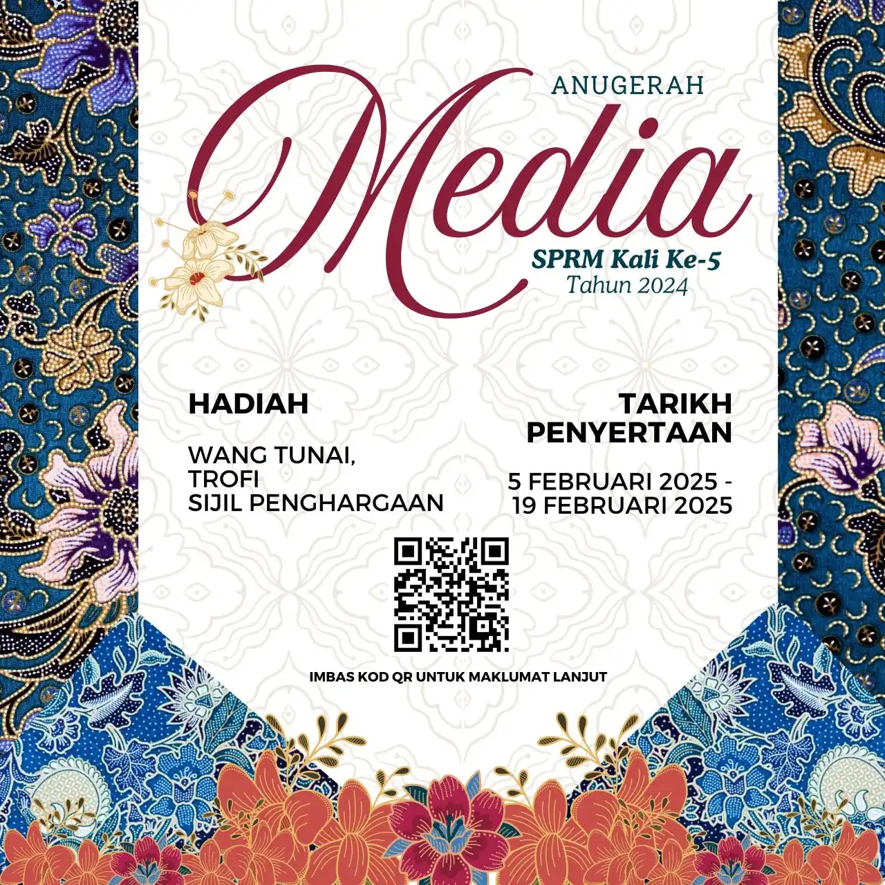 Image from SPRM Malaysia: // *Anugerah Media SPRM Kali Ke-5* Penyertaan Anugerah Media Suruhan...