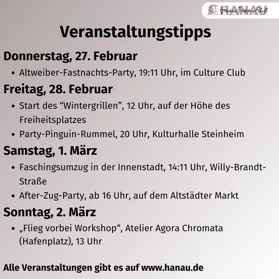 Stadt Hanau post