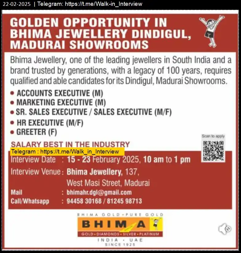 Tamil Nadu Jobs & Careers post