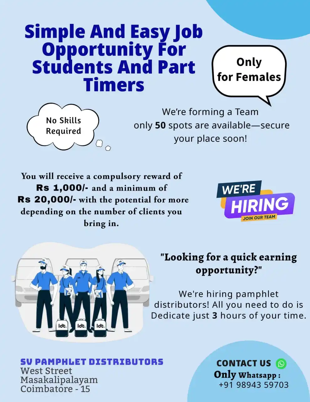 Tamil Nadu Jobs & Careers post