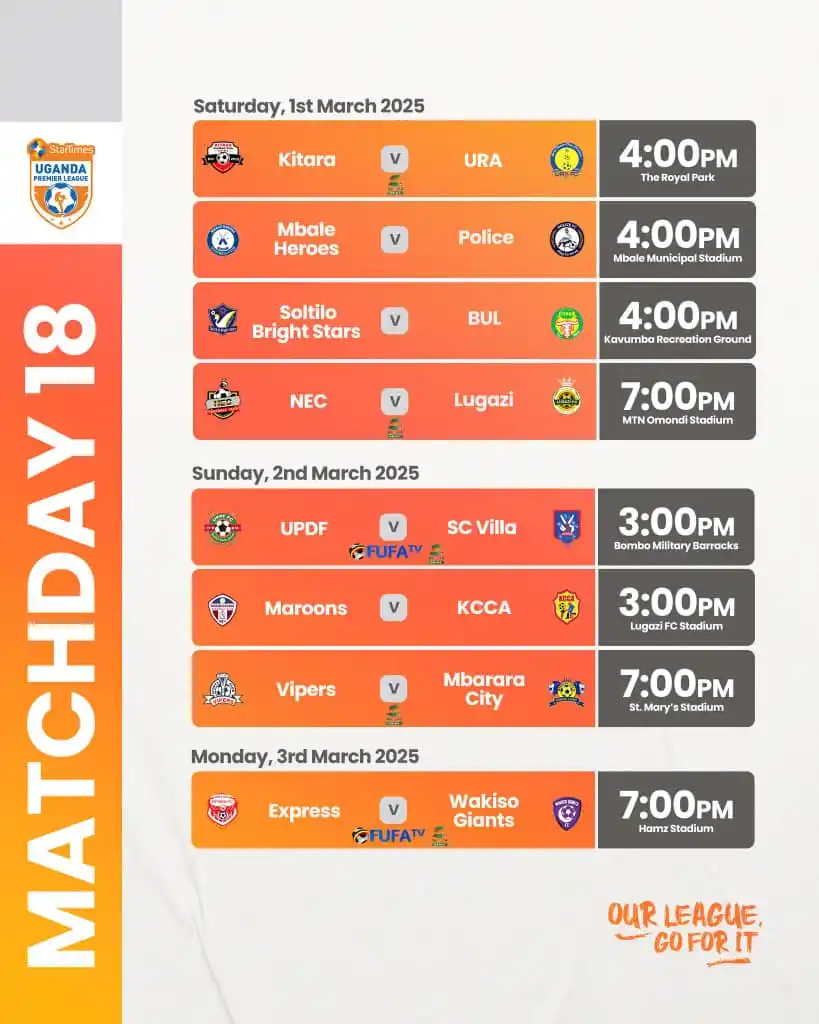Image from The Sports Planet ⚽: Matchday 18 fixtures <a class="text-blue-500 hover:underline cursor-p...