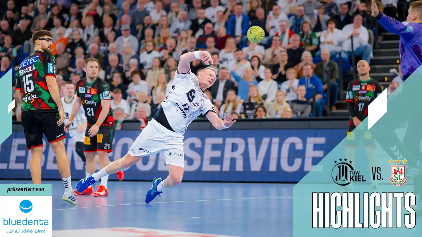 THW Kiel Handball post