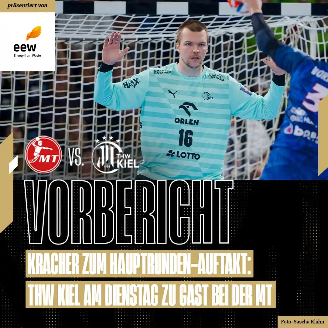 THW Kiel Handball post