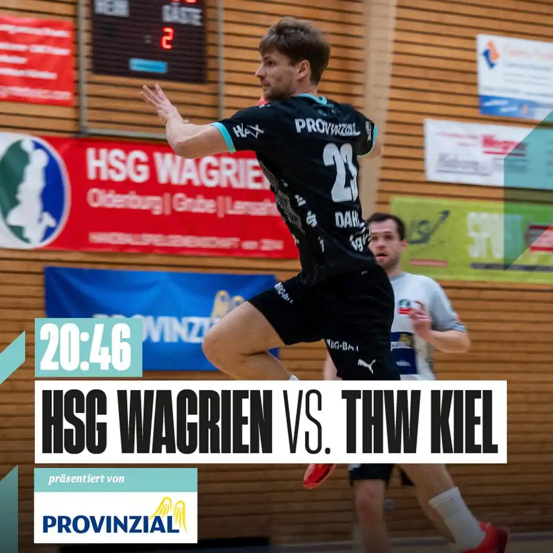 THW Kiel Handball post