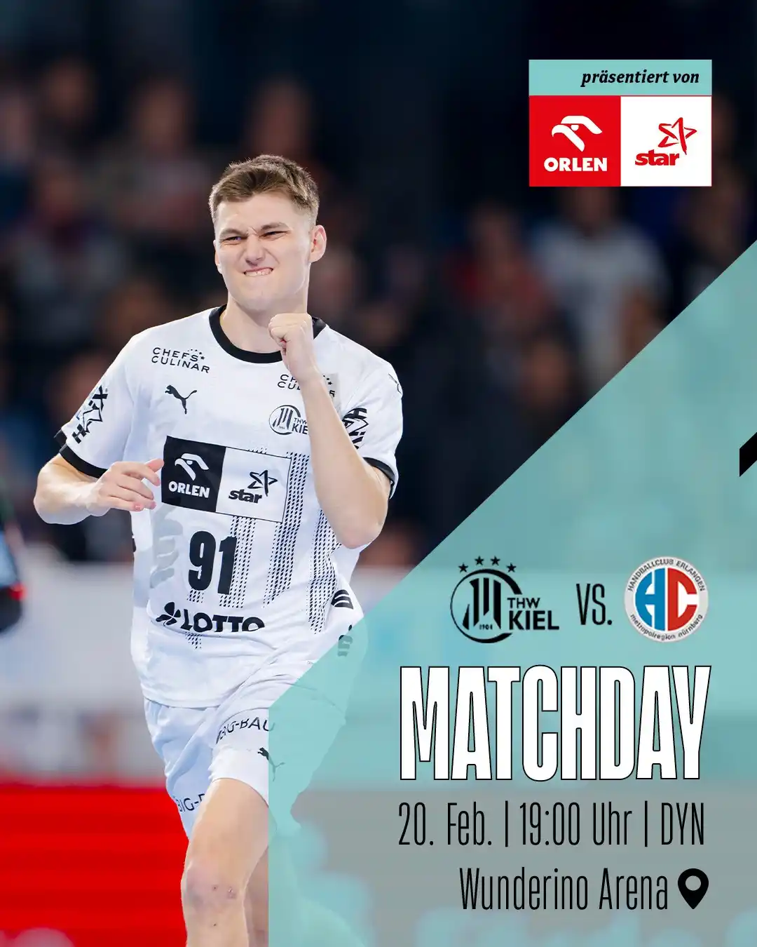 Image from THW Kiel Handball: Drittes Spiel in fünf Tagen: Gemeinsam <a class="text-blue-500 hover:u...