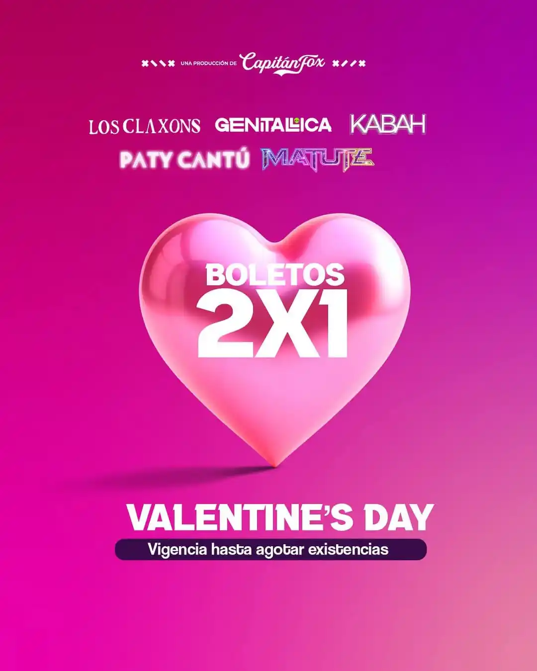 Image from Tiempo Libre Querétaro: ¡Doble amor, doble diversión! 💖🎉 Este 14 de febrero, regala una expe...