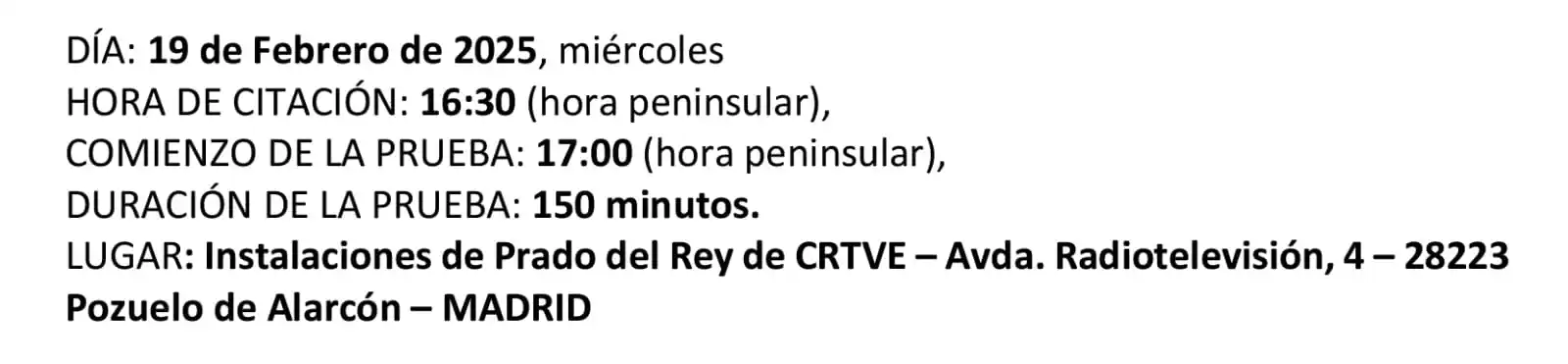 UGT RTVE OPOS post