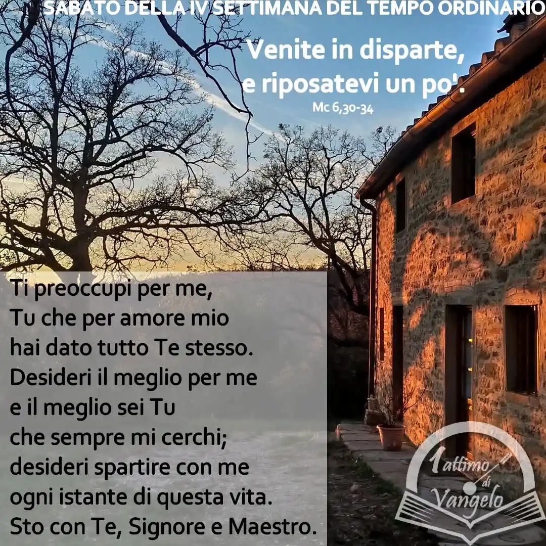 Un attimo di Vangelo post