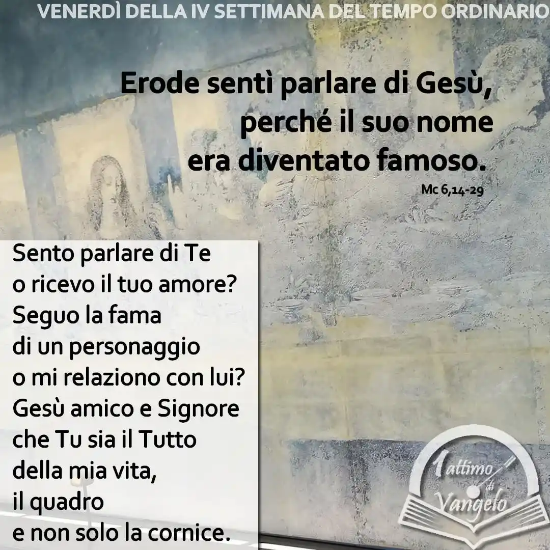 Un attimo di Vangelo post