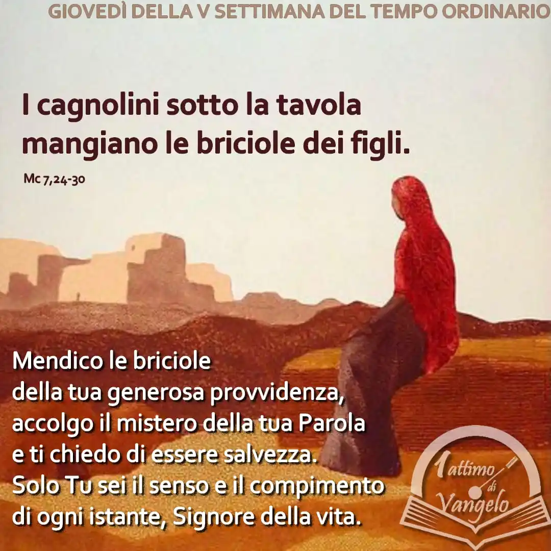 Un attimo di Vangelo post