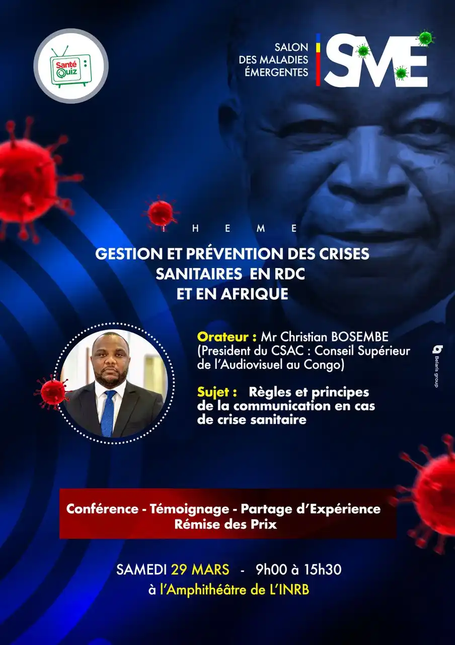 Image from Un jour_Une Info_Santequiz ✅: Notre 5ème est *la* figure emblématique de la communication en RDC, l’...