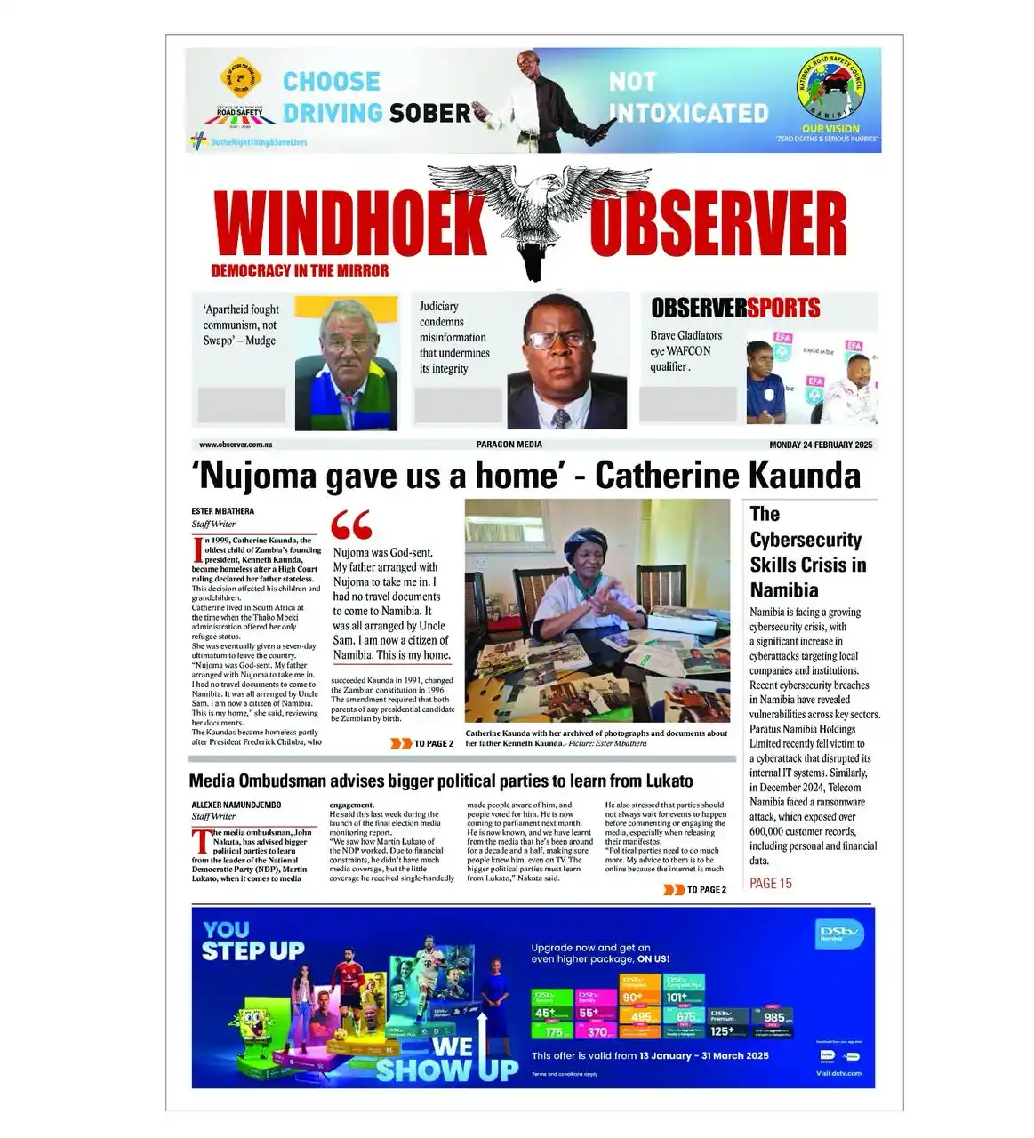 Windhoek Observer post