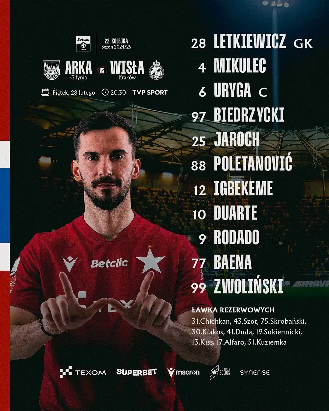 Image from Wisła Kraków 🔵⚪️🔴: <a class="text-blue-500 hover:underline cursor-pointer" href="/hashtag...