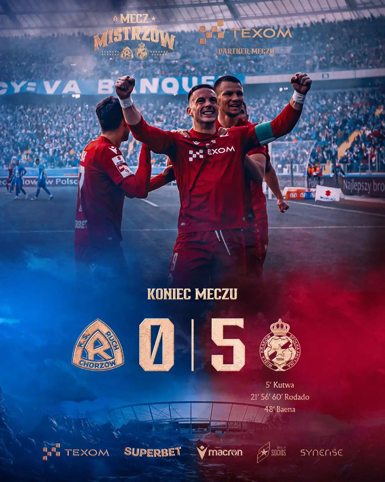 Image from Wisła Kraków 🔵⚪️🔴: <a class="text-blue-500 hover:underline cursor-pointer" href="/hashtag...