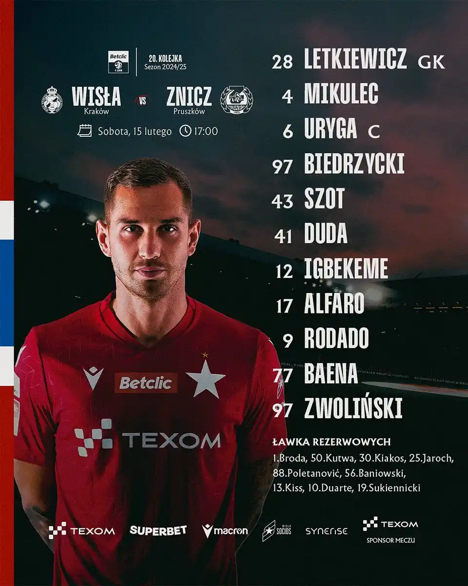 Image from Wisła Kraków 🔵⚪️🔴: <a class="text-blue-500 hover:underline cursor-pointer" href="/hashtag...