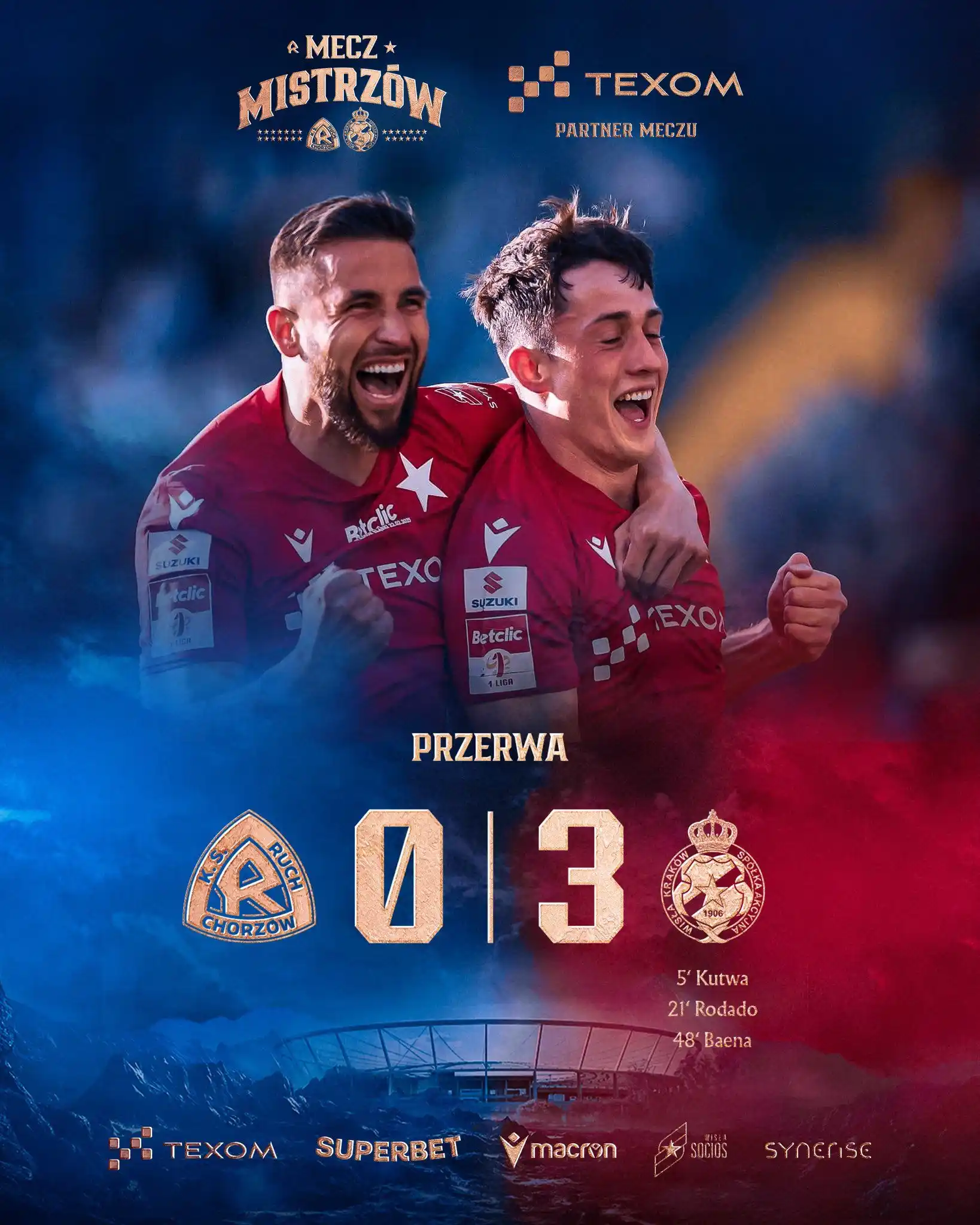 Image from Wisła Kraków 🔵⚪️🔴: <a class="text-blue-500 hover:underline cursor-pointer" href="/hashtag...